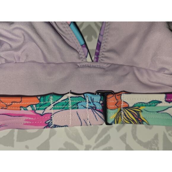 NWT Floral Bikini Top – Size Large - Picture 10 of 14